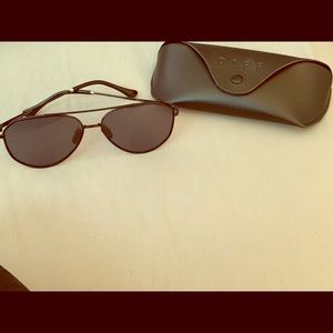 NWOT Diff Aviator Sunglasses
